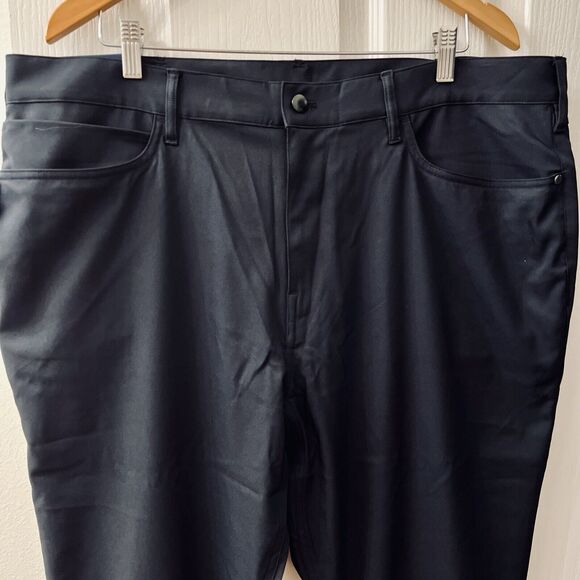 Polo Ralph Lauren Men 38x34 Performance Classic Stretch Navy Blue 5 Pocket Pants - Picture 2 of 10